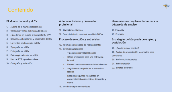 Ebook “Guía Estrella para la Búsqueda Laboral” - Consultora STAR